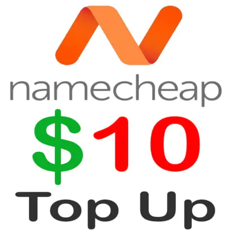 Namecheap 10 Dollar Top Up BD