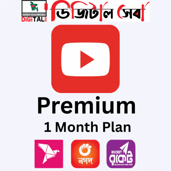 Buy YouTube Premium Subscription in Bangladesh with bKash & Nagad