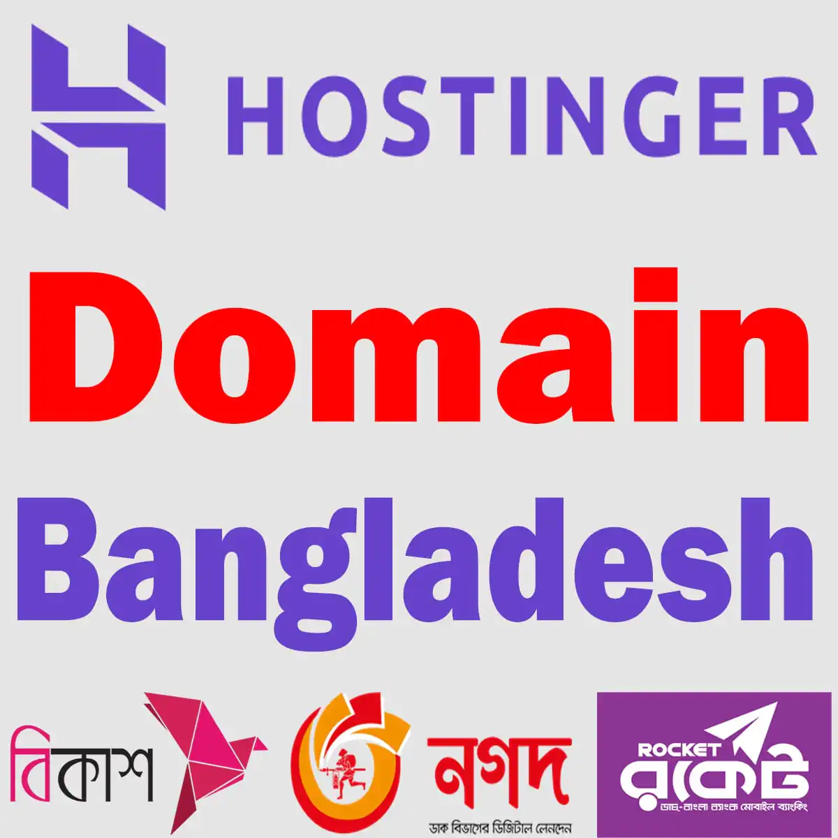 Hostinger Domain Price in Bangladesh Buy with Bkash Hostinger Domain Price in Bangladesh