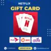 Buy Netflix Official Gift Card in Bangladesh with bKash